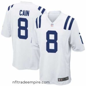 Irresistible Nike Deon Cain Indianapolis Colts Game White Jersey