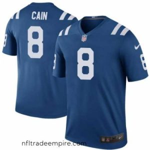 Gorgeous Nike Deon Cain Indianapolis Colts Legend Royal Color Rush Jersey
