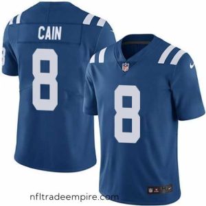 Charming Nike Deon Cain Indianapolis Colts Limited Royal Team Color Vapor Untouchable Jersey