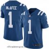 Alluring Nike Indianapolis Colts 1 Pat McAfee Royal Blue Team Color Vapor Untouchable Limited Player NFL Jersey