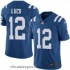 Superb Nike Indianapolis Colts 12 Andrew Luck Royal Blue Team Color Vapor Untouchable Limited Player NFL Jersey