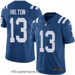 Alluring Nike Indianapolis Colts 13 TY Hilton Royal Blue Team Color Vapor Untouchable Limited Player NFL Jersey