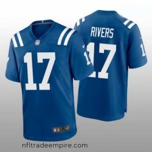 Alluring Nike Indianapolis Colts 17 Philip Rivers Blue Vapor Limited Stitched NFL Jersey