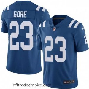 Alluring Nike Indianapolis Colts 23 Frank Gore Elite Royal Blue Team Color NFL Jersey