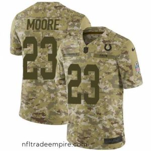 Charming Nike Indianapolis Colts #23 Kenny Moore Limited Camo 2018 Salute to Service NFL Jersey