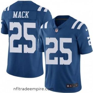 Alluring Nike Indianapolis Colts 25 Marlon Mack Limited Royal Blue Rush Vapor Untouchable NFL Jersey