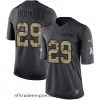 Alluring Nike Indianapolis Colts 29 Malik Hooker Limited Black 2016 Salute to Service NFL Jersey