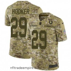 Superb Nike Indianapolis Colts 29 Malik Hooker Limited Camo 2018 Salute to Service NFL Jersey