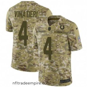 Alluring Nike Indianapolis Colts 4 Adam Vinatieri Limited Camo 2018 Salute to Service NFL Jersey