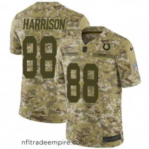 Magnificent Nike Indianapolis Colts 88 Marvin Harrison Limited Camo 2018 Salute to Service NFL Jersey
