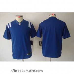 Alluring Nike Indianapolis Colts Blank Blue Color Limited Jerseys