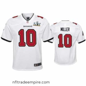 Gorgeous Scotty Miller Buccaneers White Super Bowl Lv Game Jersey