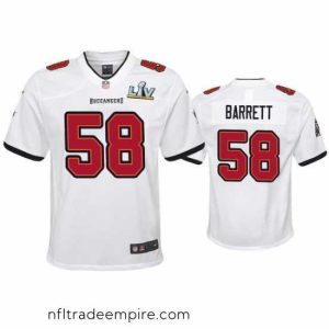 Irresistible Shaquil Barrett Buccaneers White Super Bowl Lv Game Jersey