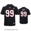 Alluring Warren Sapp Buccaneers Black Super Bowl Lv Game Fashion Jersey