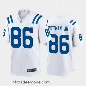 Delightful mike pittman jr. indianapolis colts white game jersey