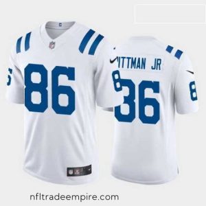 Superb mike pittman jr. indianapolis colts white vapor limited jersey