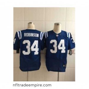 Gorgeous nike nfl jerseys indianapolis colts 34 robinson blue[Elite][robinson]